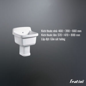 Chậu giặt – rửa đồ Fratini Torino 39020715