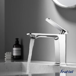 Vòi chậu rửa mặt dáng tiêu chuẩn Fratini Genoa model 39040106