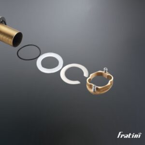 Vòi chậu rửa mặt dáng cao Fratini Milano Black model 39040329BK