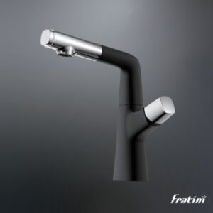 Vòi chậu rửa mặt dây rút Fratini Milano 39040503BC