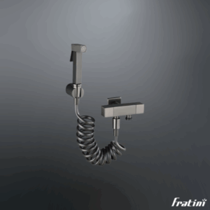 Vòi xịt kèm van điều chỉnh chia 2 đường nước Fratini Genoa model 39041528GY