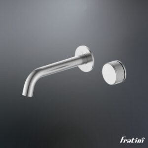 Vòi âm tường nóng lạnh điều chỉnh núm xoay Fratini Venice Black model 39041610