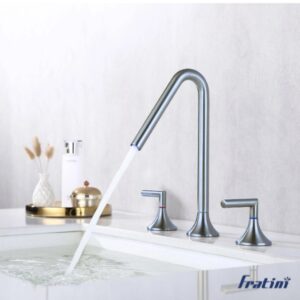 Vòi rửa mặt lắp bàn đá nóng lạnh Torino Fratini model 39041724
