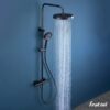 Sen cây tắm nhiệt độ Fratini Nevada Black model 39050330BK