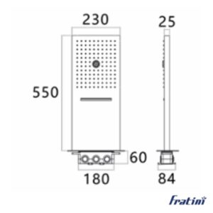 Sen cây âm tường Fratini Milano Flowing Waterfall model 39050608