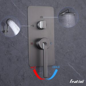 Sen cây tắm âm tường Fratini Milano Model 39050612GY