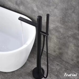 Vòi xả bồn tắm Fratini Milano Black model 39050832BK