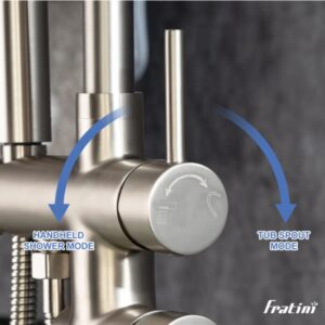 Vòi xả bồn tắm dáng cung Fratini Roma model 39050839