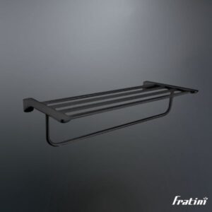 Vắt khăn giàn Fratini Milano Black model 39070201BK