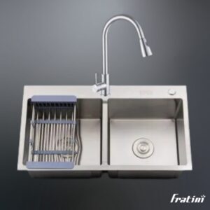 Chậu rửa bát 2 hố Fratini Milano model 390901028045