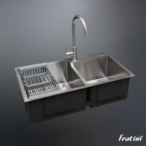 Chậu rửa bát 2 hố Fratini Milano model 390901028045
