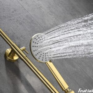 Sen cây tắm nóng lạnh Fratini Milano Gold 39050102GL